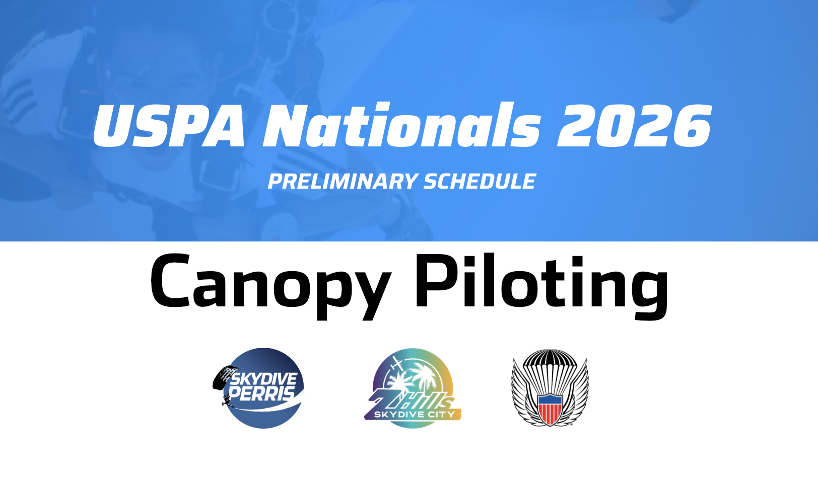 USPA 2026 Nationals Canopy Piloting Skydive City ZHills