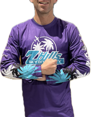 USPA Nationals Collegiate Jersey Front, Skydive City, Zephyrhills, Florida